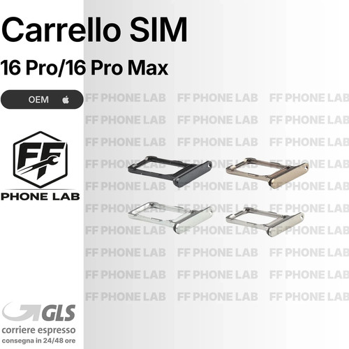 Carrello porta sim card apple - carrello,